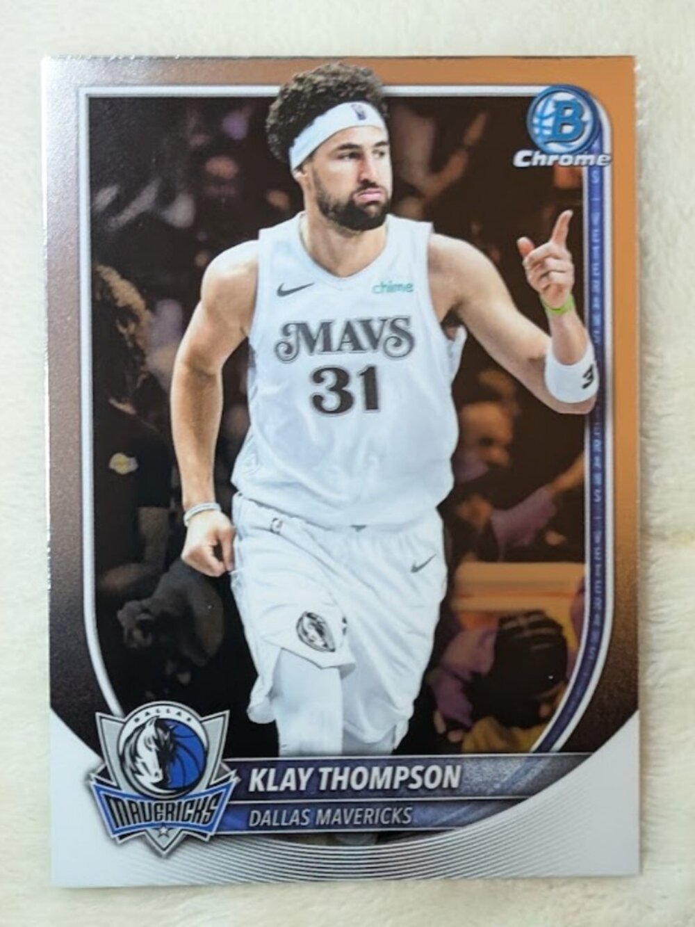 2025 Topps KLAY THOMPSON #BCV-132